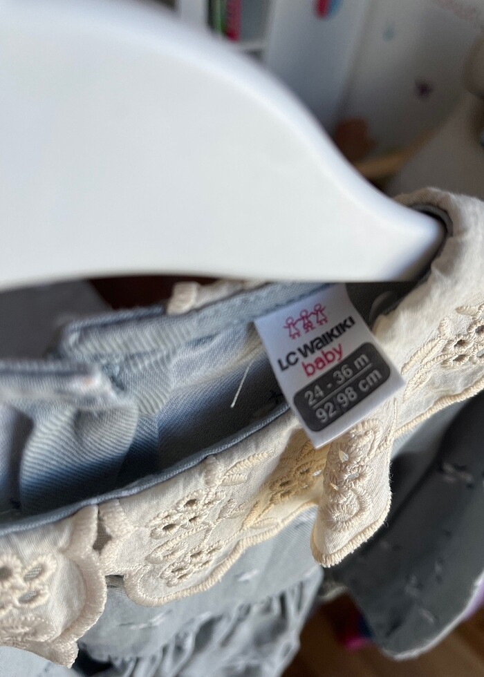 Lcw elbise kız çocuk 2-3 yaş hiç giyilmedi - Görsel 4