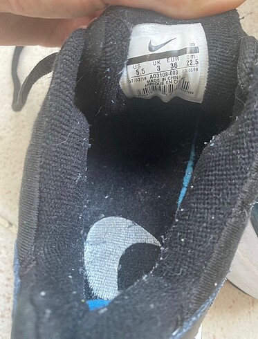 36 Beden siyah Renk NIKE M2K TEKNO