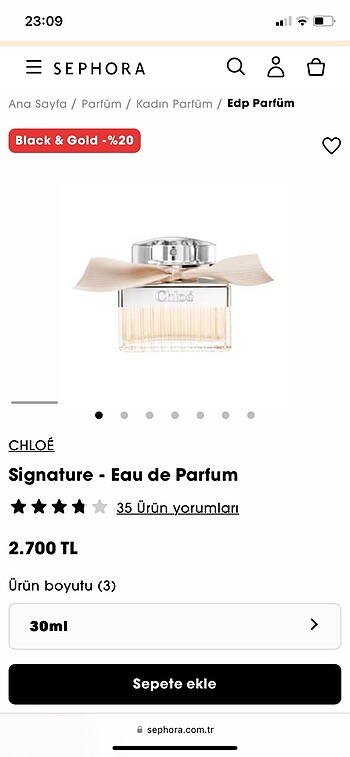 Beden Renk CHLOE SIGNATURE PARFUM
