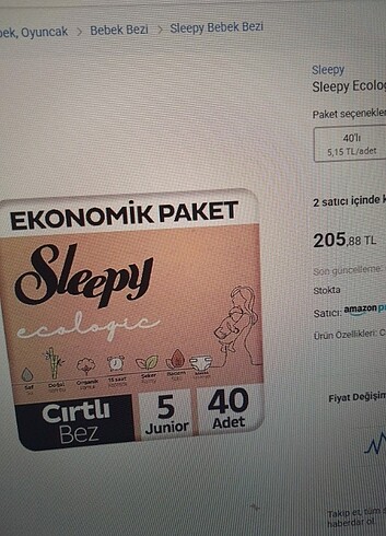 Sleepy Sleepy ecologic 5 numara