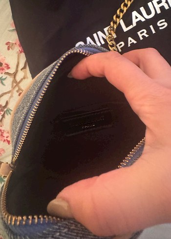 Yves Saint Laurent Gri Yuvarlak Kadın Çanta - Saint Laurent