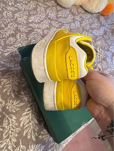 39 Beden sarı Renk Lacoste ayakkabi