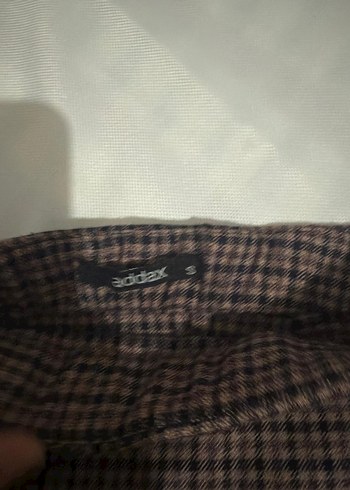 Kahverengi Pilili Mini Etek - Görsel 2