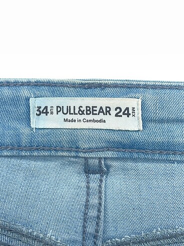 34 Beden çeşitli Renk Pull and Bear Jean / Kot %70 İndirimli.