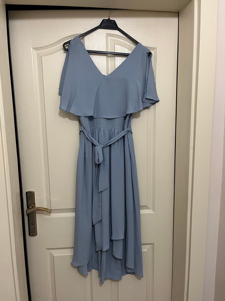 Batik Tül Elbise /Mezuniyet / İsteme / Nişan - Görsel 3