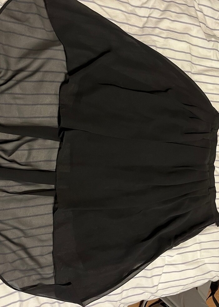 Rodi mood siyah tül etek - Görsel 3