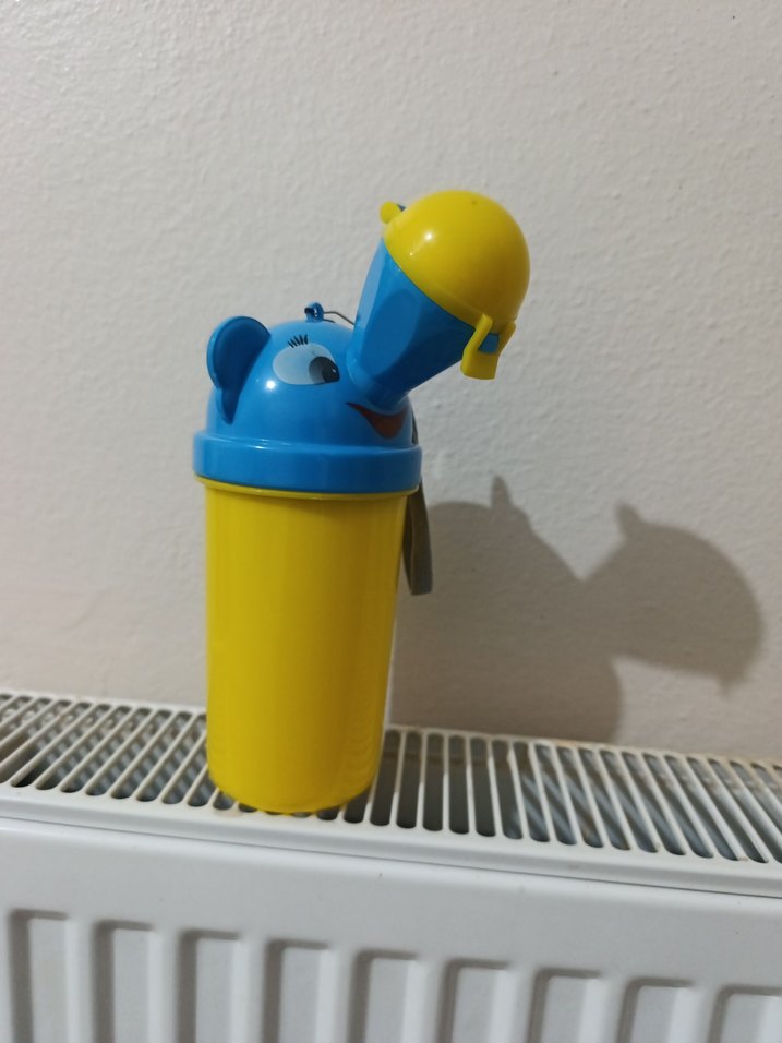 Sarı Renkli taşınabilir lazımlık - Görsel 2