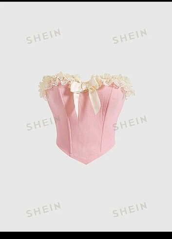 Straplez kadın crop top