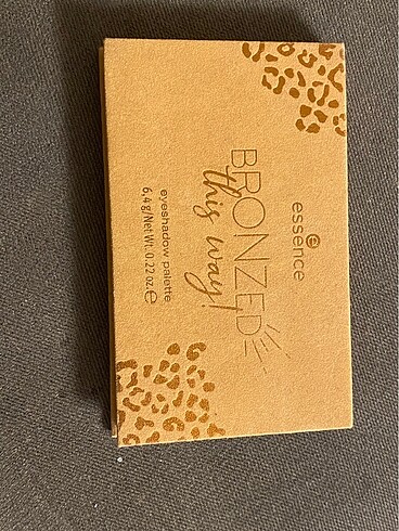 Beden Essence Bronzed This Way far paleti