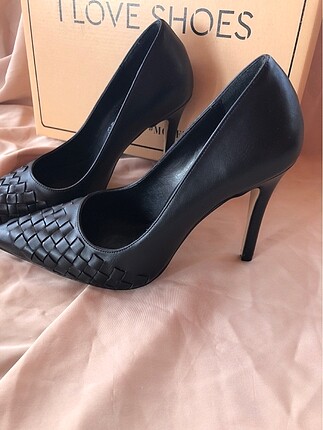 37 Beden I love shoes siyah stiletto