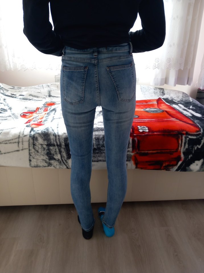 skinny jean pantalon - Görsel 3