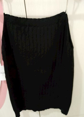 taşlı askılı bluz - Görsel 5