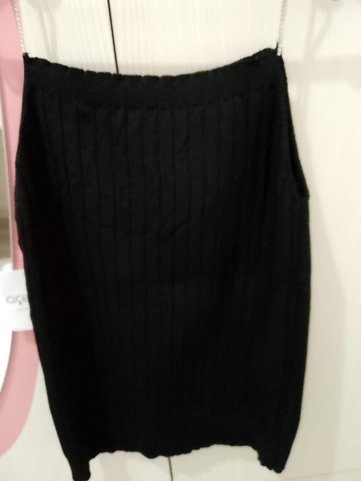 taşlı askılı bluz - Görsel 5