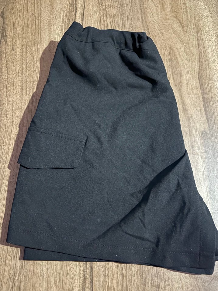 Kadın Siyah Mini şort Etek - Görsel 4