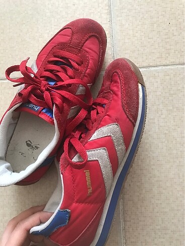 37 Beden kırmızı Renk Hummel Spor Ayakkabı