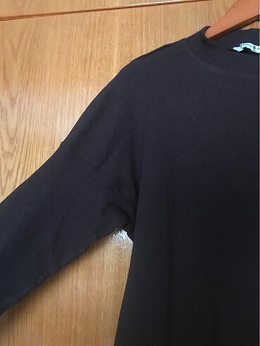 diğer Beden kahverengi Renk Hanımhatun Butik Kahverengi Triko Tunik/Elbise