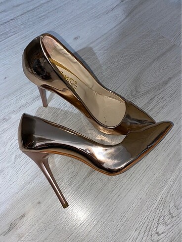 Rose gold 37 numara stiletto