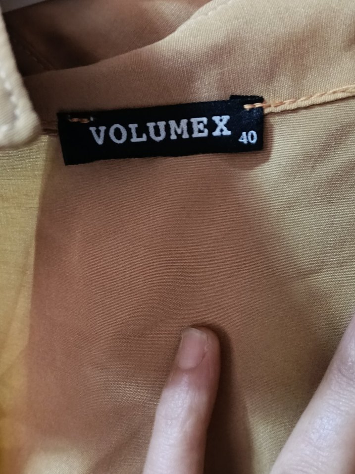 Düğmeli Kısa Kollu Keten Midi Elbise - Görsel 2