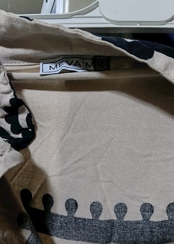 Nakışlı V Yaka Bohem Uzun Elbise - Görsel 2