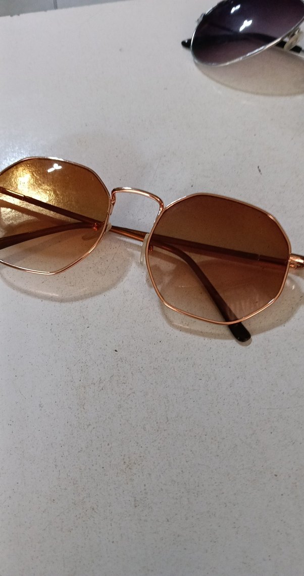 Şeffaf Bej Kadın Güneş Gözlüğü - Görsel 2