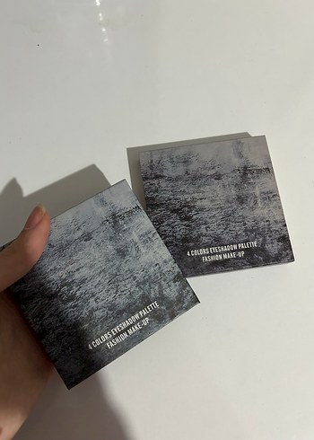 Canlı Renklerde 4'lü Göz Farı Paleti - Görsel 2