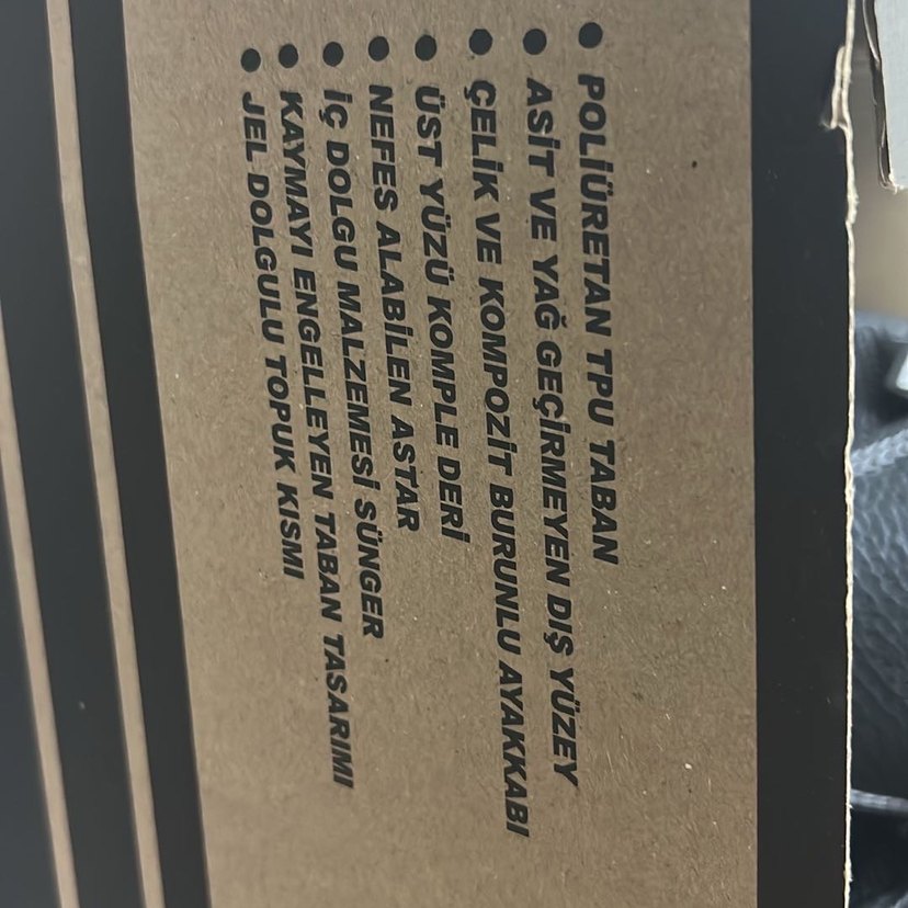 Emex M90 S2 Çelik Burunlu İş Ayakkabısı Siyah - Görsel 4