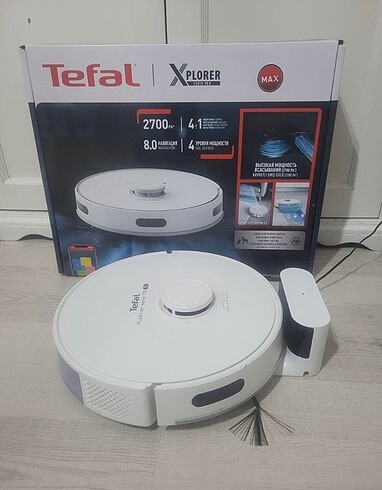 Tefal Robot Süpürge RG8577WH -Garantili
