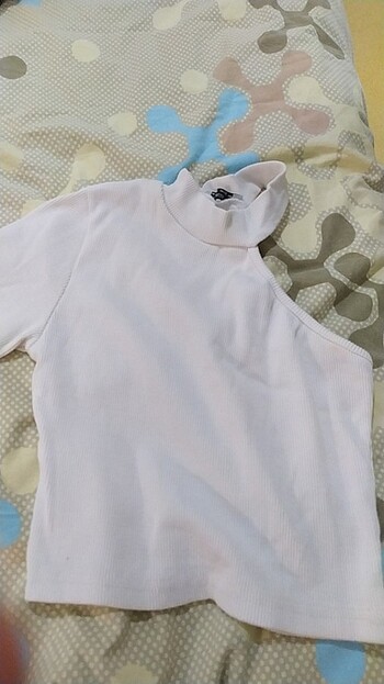 Diğer Bluz tek kollu crop