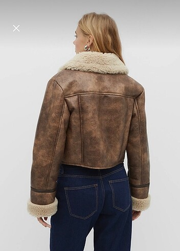 s Beden ici polarli limited edition crop ceket