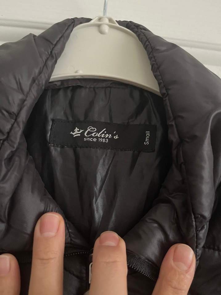 Siyah Mini Goth Kadın Mont - Görsel 3