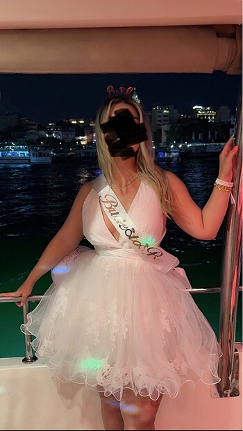 m Beden Bride after elbise
