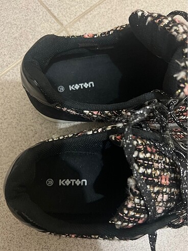 39 Beden Koton spor ayakkabı