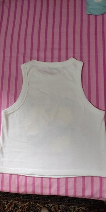 Çiçekli Crop - Görsel 5