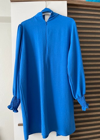 Seçil Uzun Kollu, Pilili Mavi Tunik L XL beden iki kez giyildi