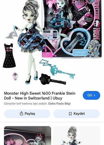Monster High Frankie Stein