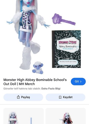 Monster High Abbey Bominable