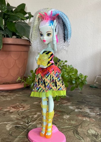 Monster High Renkli Bebek - Görsel 4