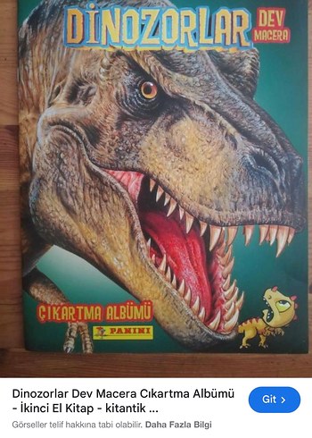 Dinozorlar Dev Macera Çıkartmalar - Görsel 3