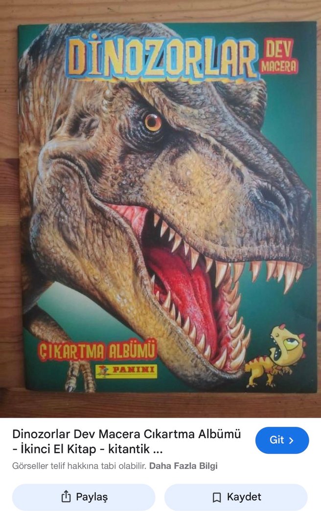 Dinozorlar Dev Macera Çıkartmalar - Görsel 3