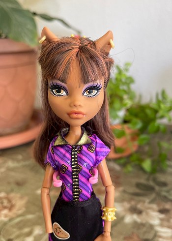 Monster High Mor Kız Bebek - Görsel 2