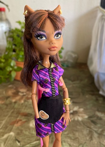 Monster High Mor Kız Bebek - Görsel 5