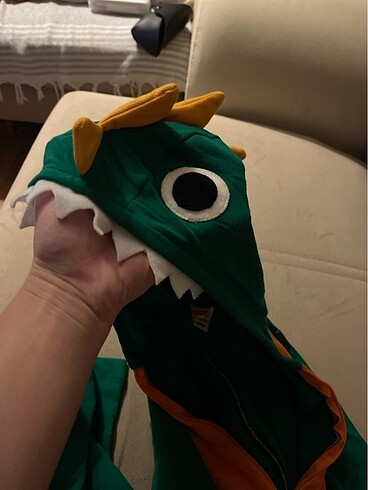 4 Yaş Beden Dinozor kostümü