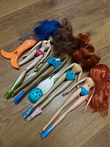  Beden Renk Winx bebekler