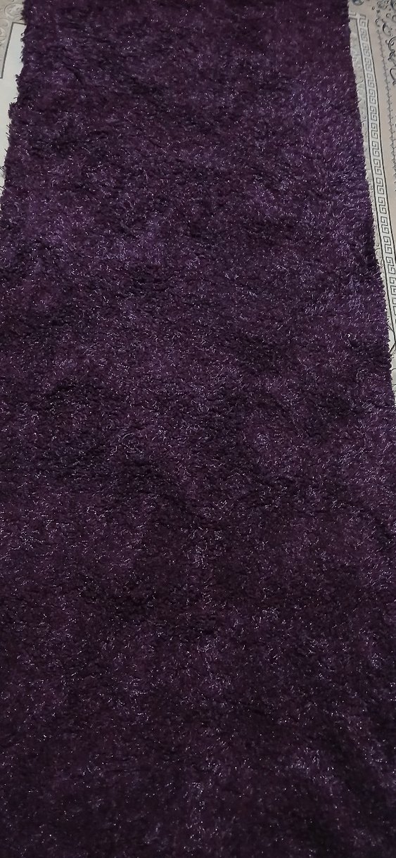 Koyu Mor Modern Desensiz yolluk - Görsel 3