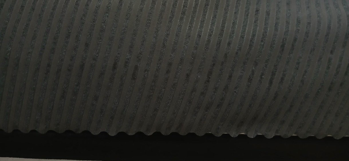 2 adet Gri Çizgili koltuk örtüsü - Görsel 4