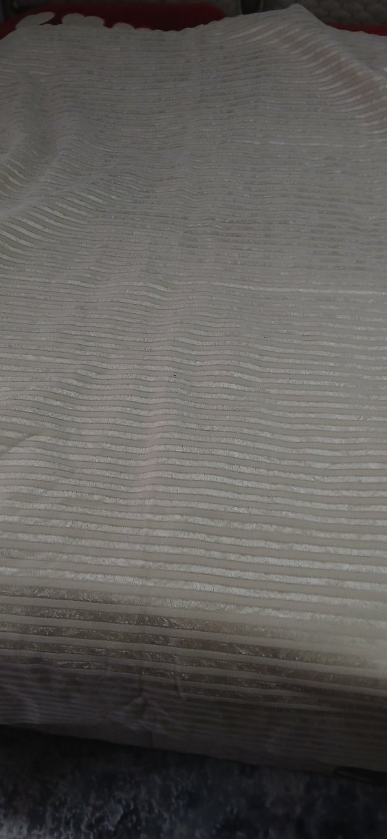 Bej Çizgili Modern koltuk örtüsü - Görsel 3