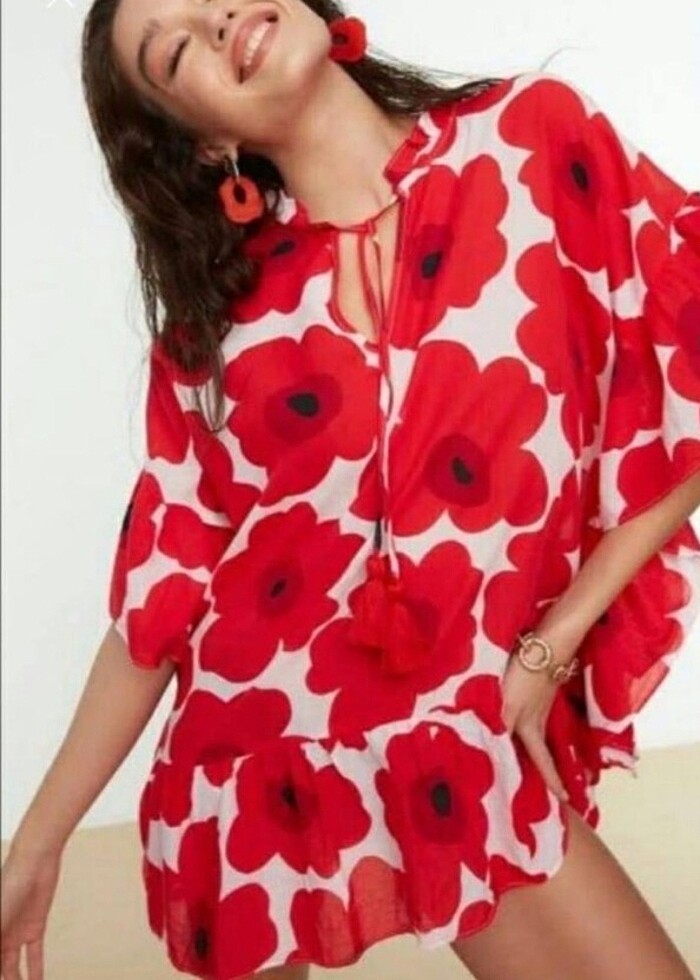 Tirendyol &Milla pareo pilaj kıyafeti. - Görsel 4