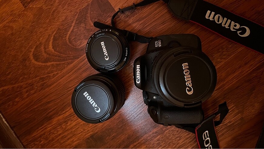 CANON 2 ADET ORJ. LENS 18-55mm / 50mm