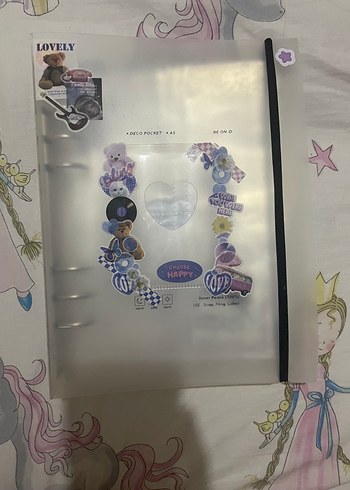 Şeffaf binder A5