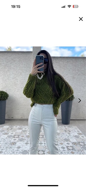 Trendyol & Milla Yeşil kazak